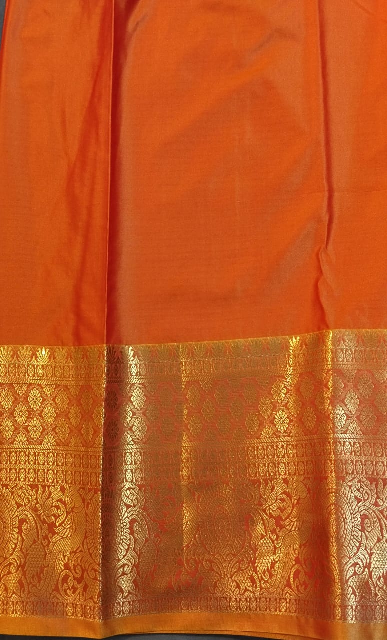 Light Pink Kupdam Pattu Silk Saree