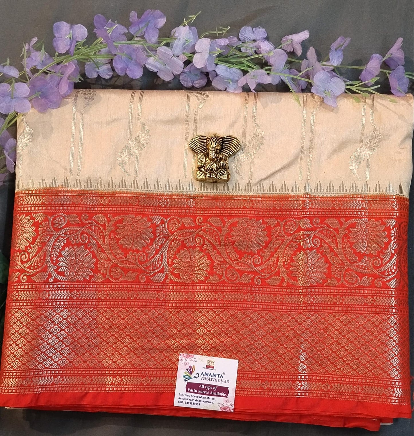 Mehandi Green Kacha Mango Silk Saree
