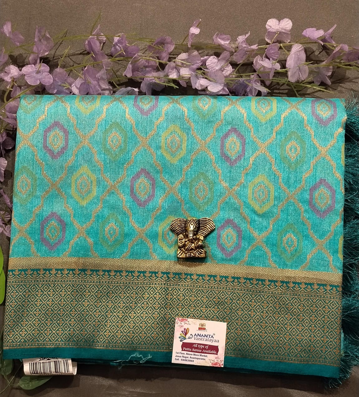 Maroon Nylon Dola Silk Saree with Zari Work