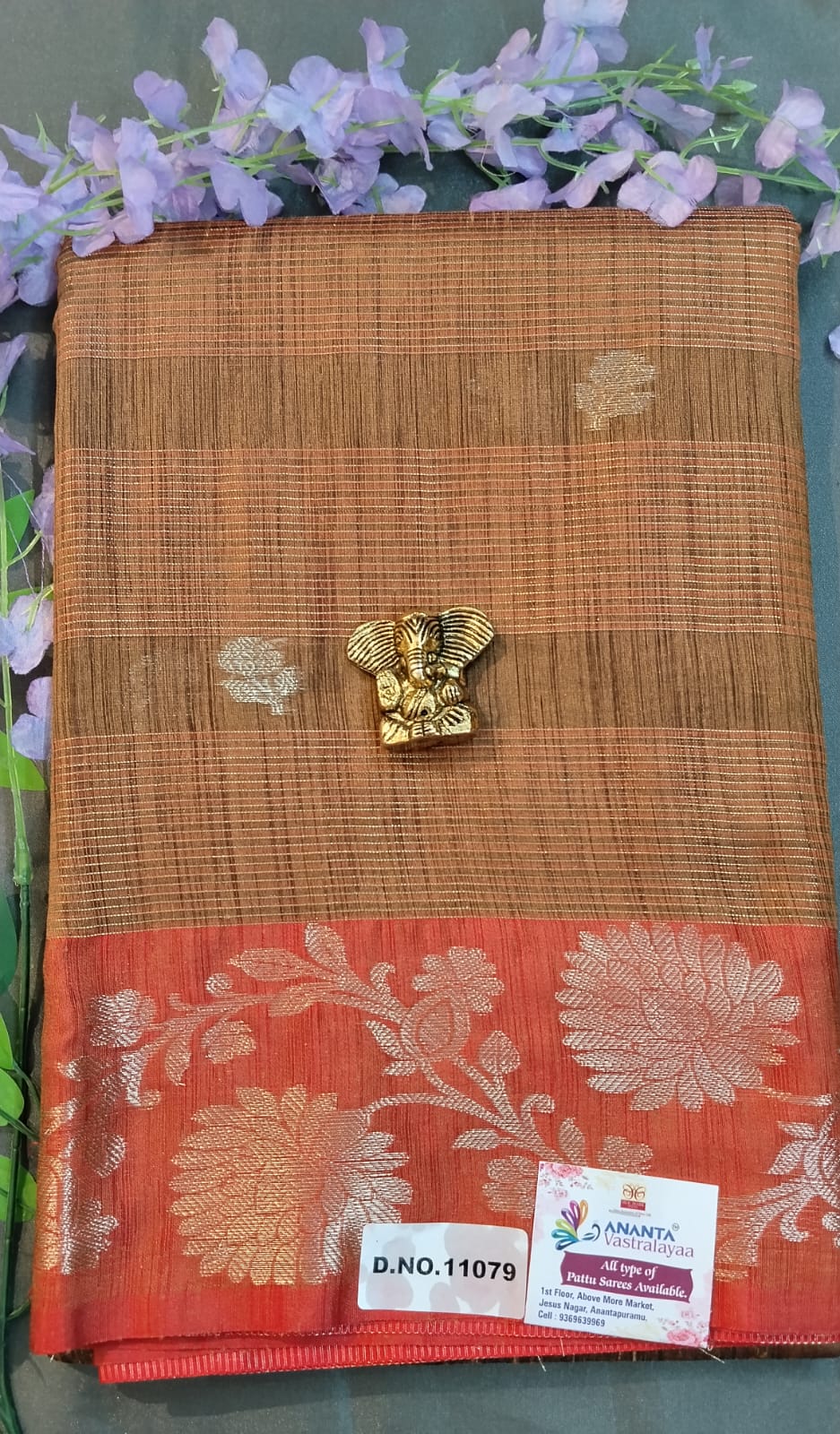 Pink Rasmi Silk Saree with Zari Work