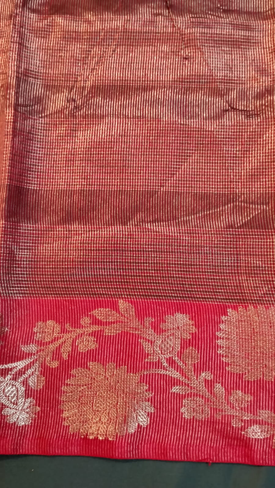 Pink Rasmi Silk Saree with Zari Work