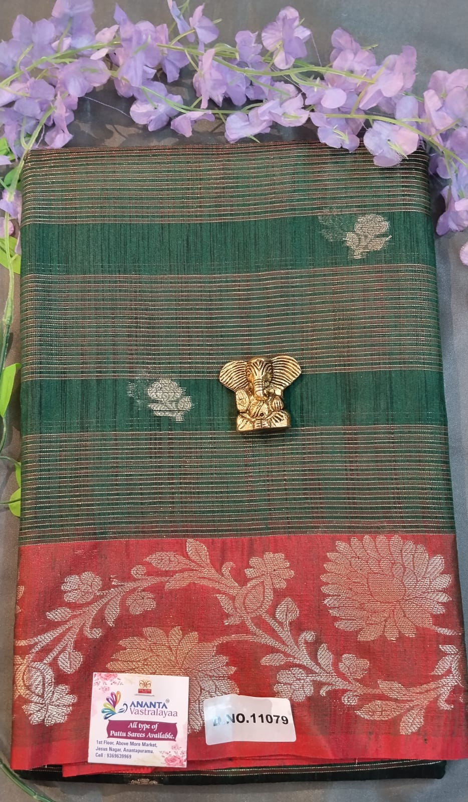 Pink Rasmi Silk Saree with Zari Work