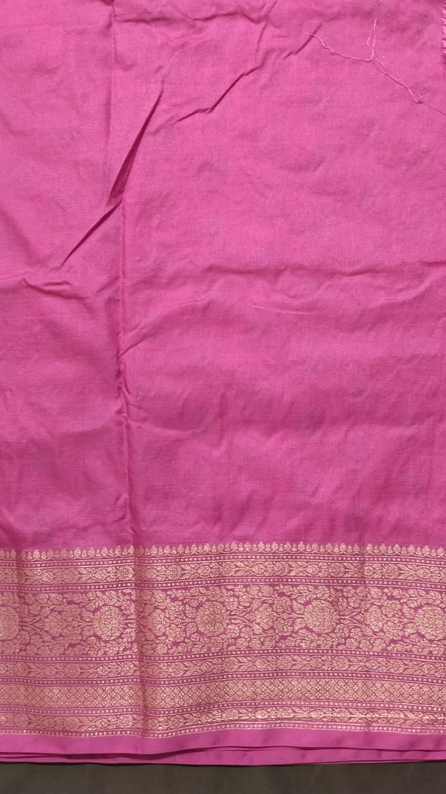 Red Raw Silk Saree with Small Butta Design