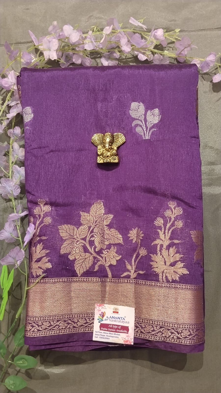Maroon Red Mango Silk Saree with Zari Work