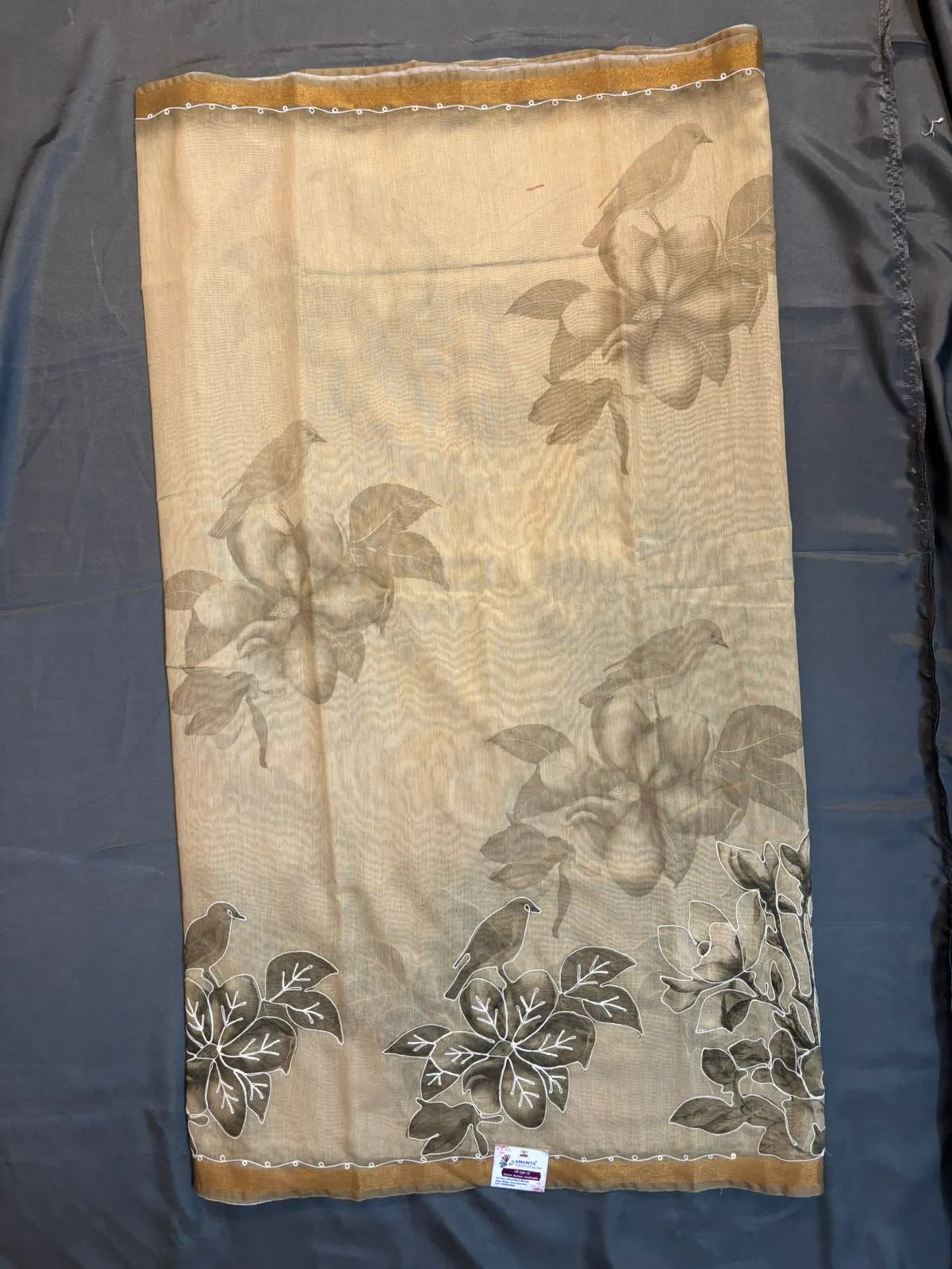 Green Bengali Silk Saree