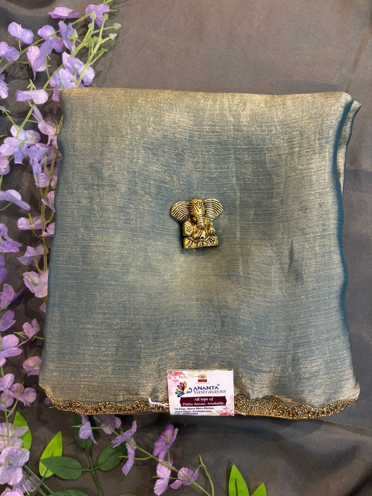 Gold Soft Zimichoo Saree