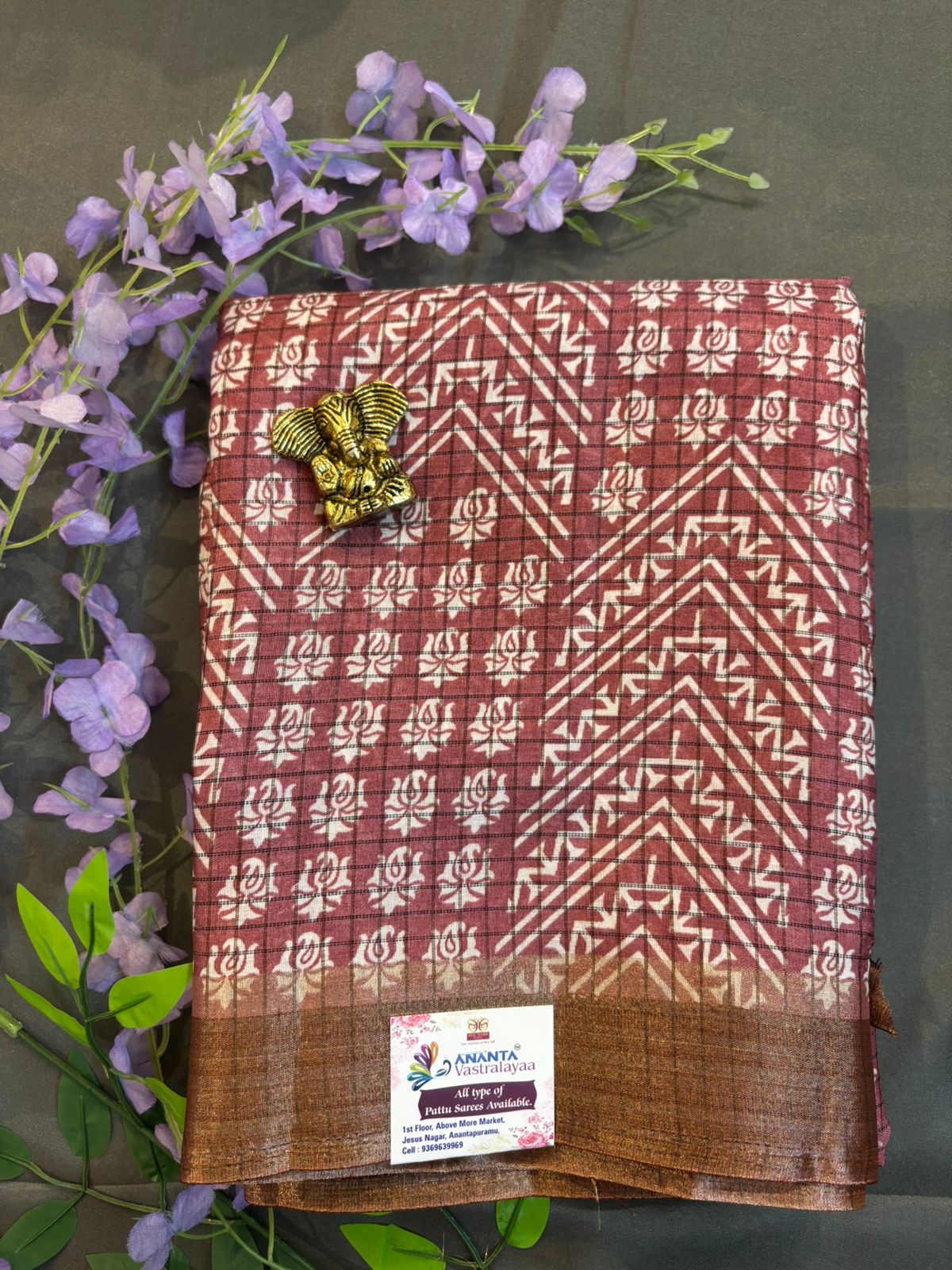 Green Dola Silk Saree