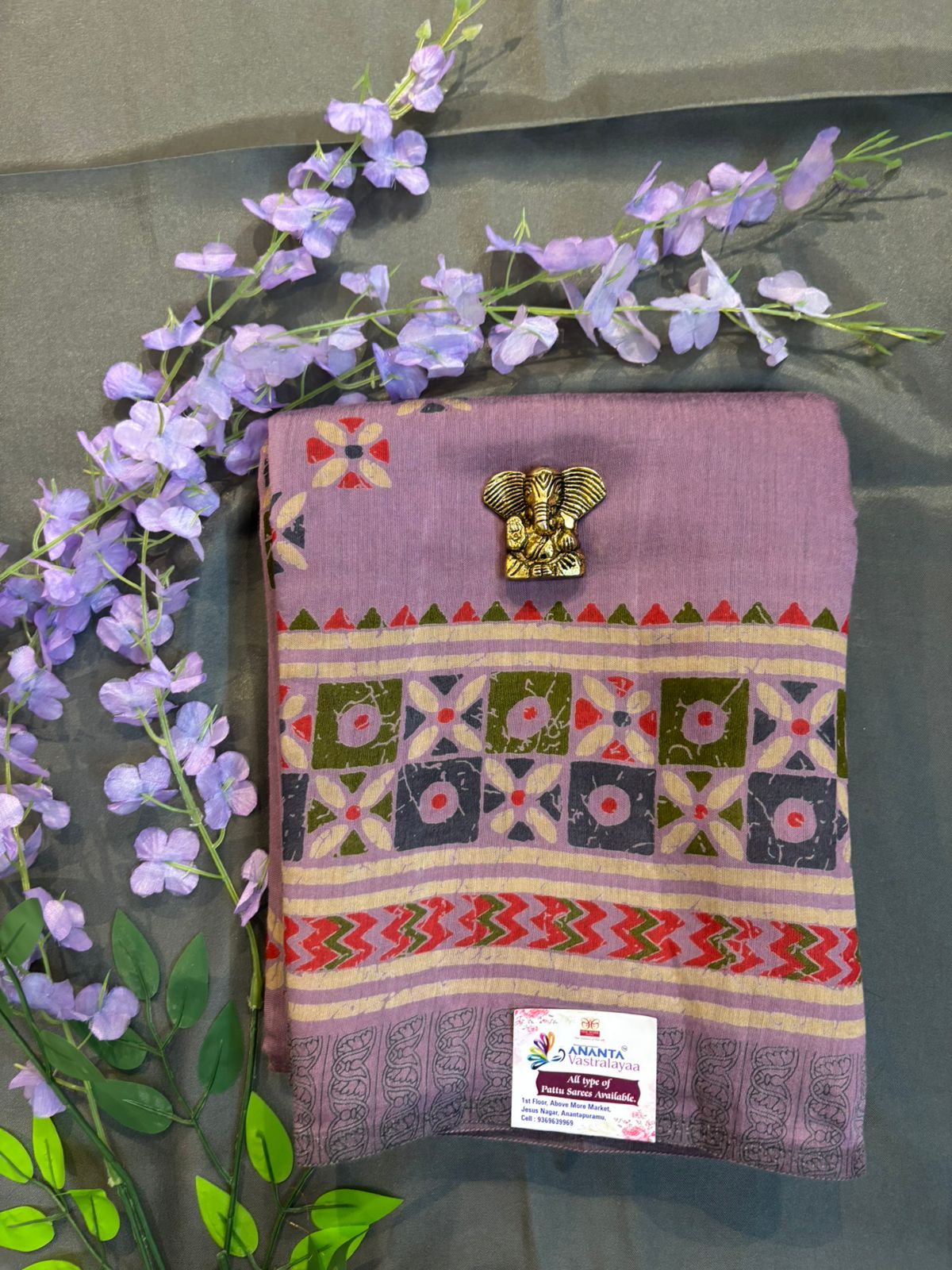 Pink Malmal Cotton Saree