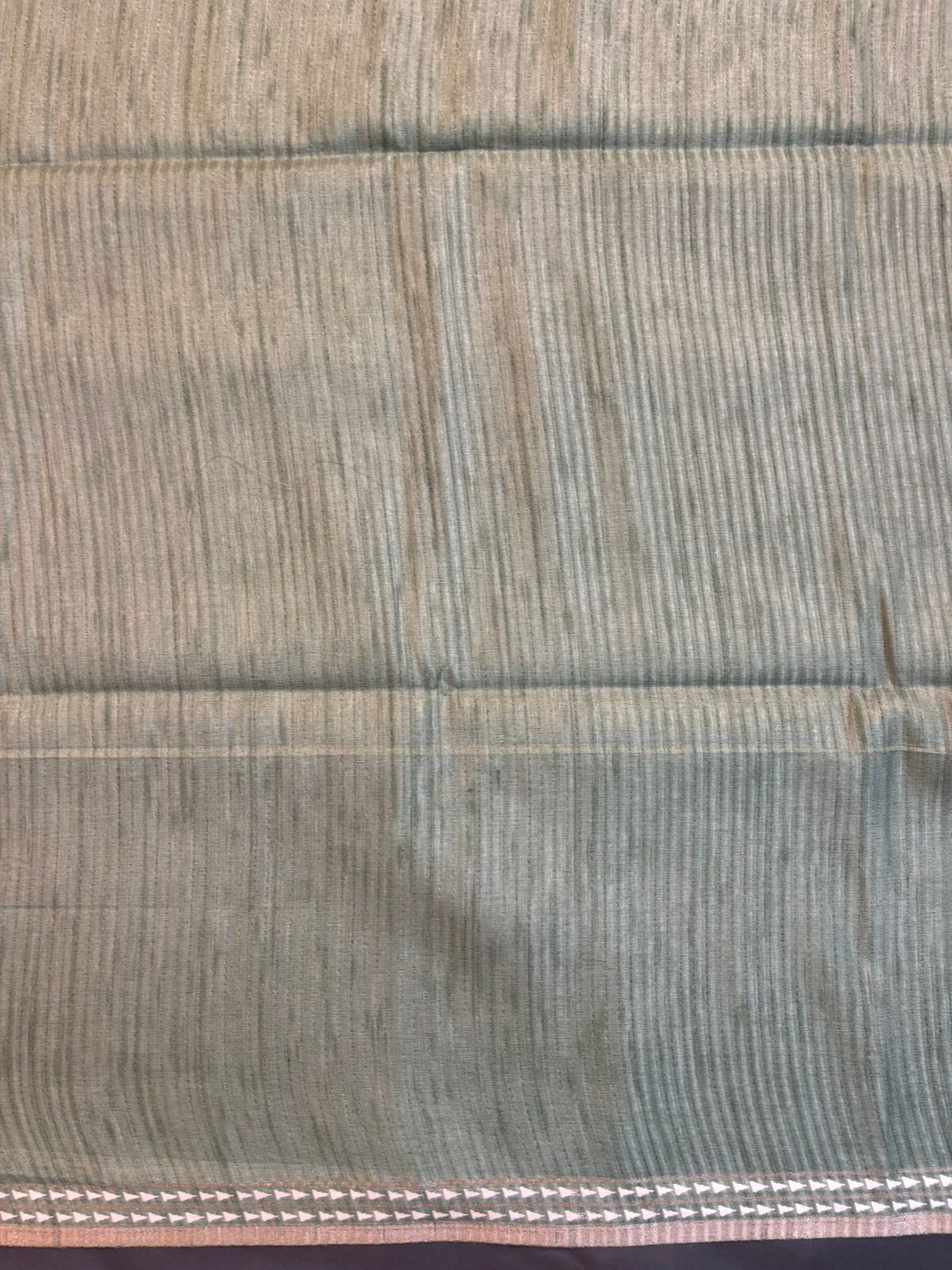 Green Raw Silk Saree