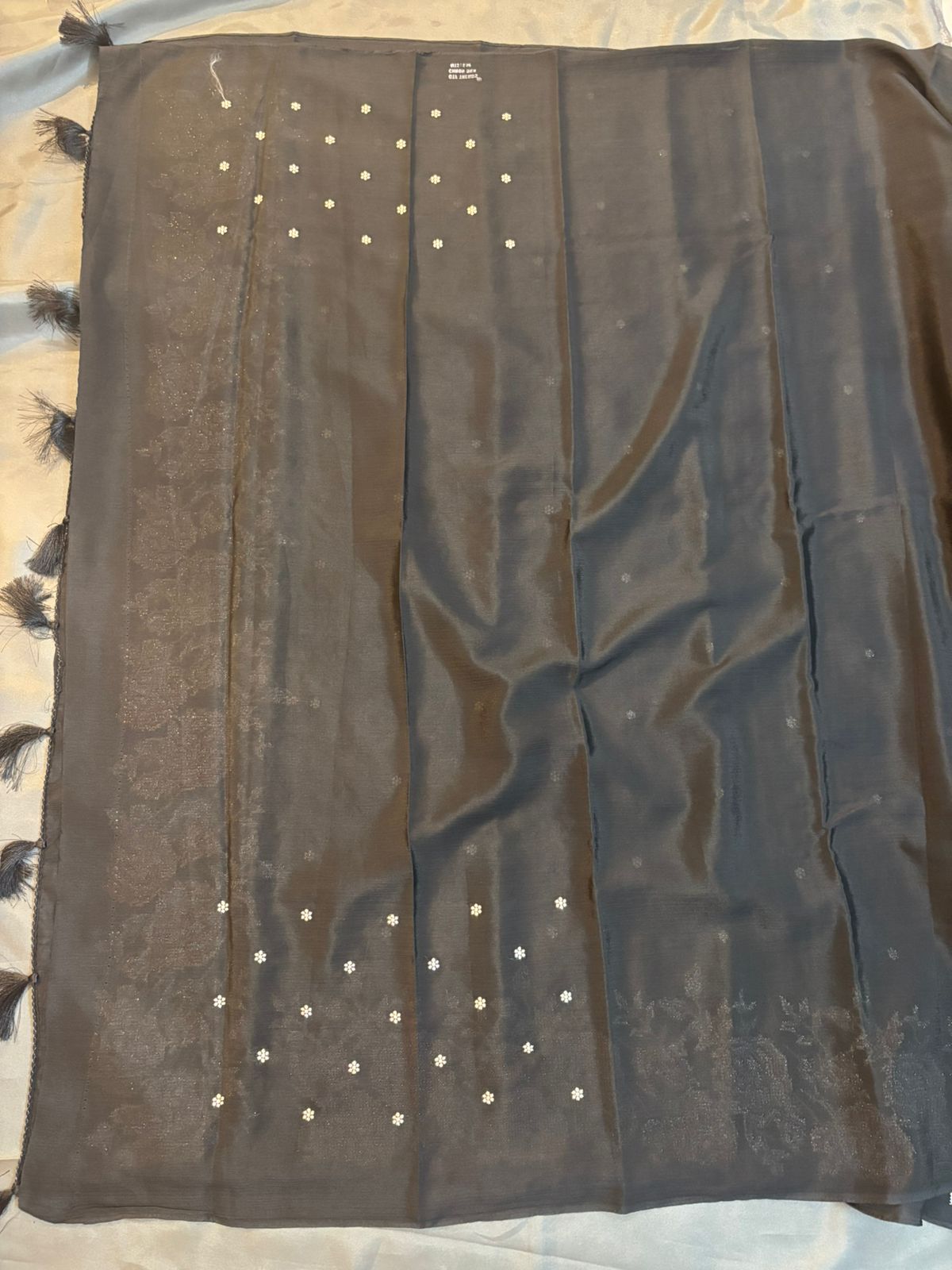 Black Georgette Saree