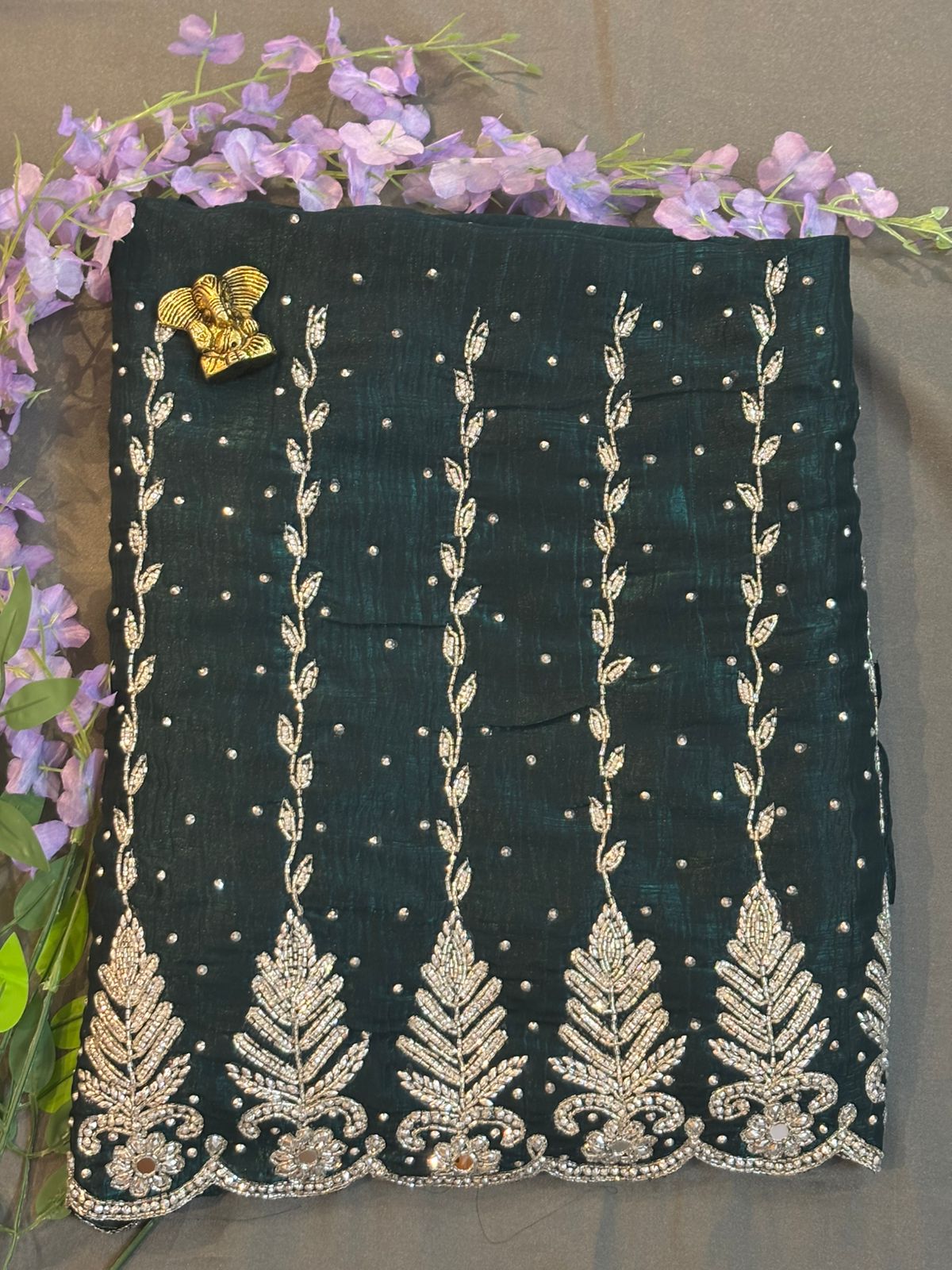 Purple Zimichoo Saree