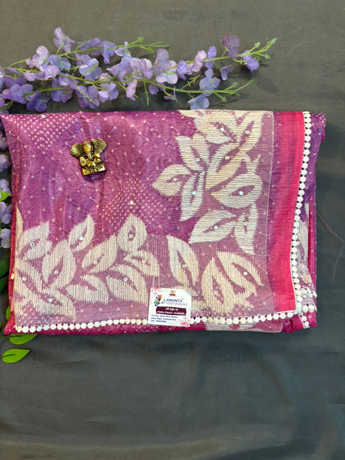 Pink Play Silk Saree