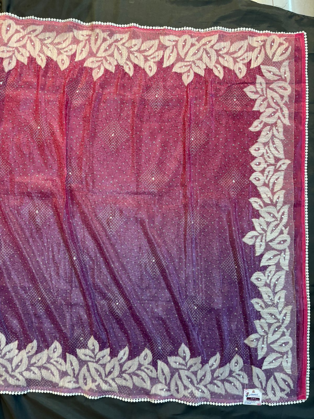 Pink Play Silk Saree