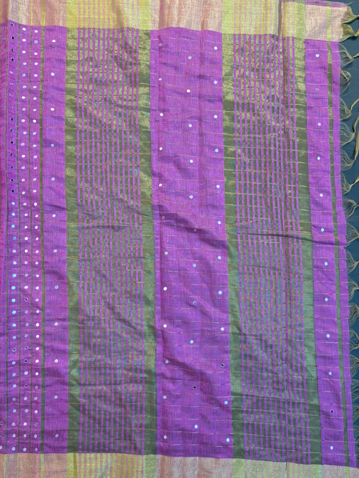 Pink Jersey Cotton Saree