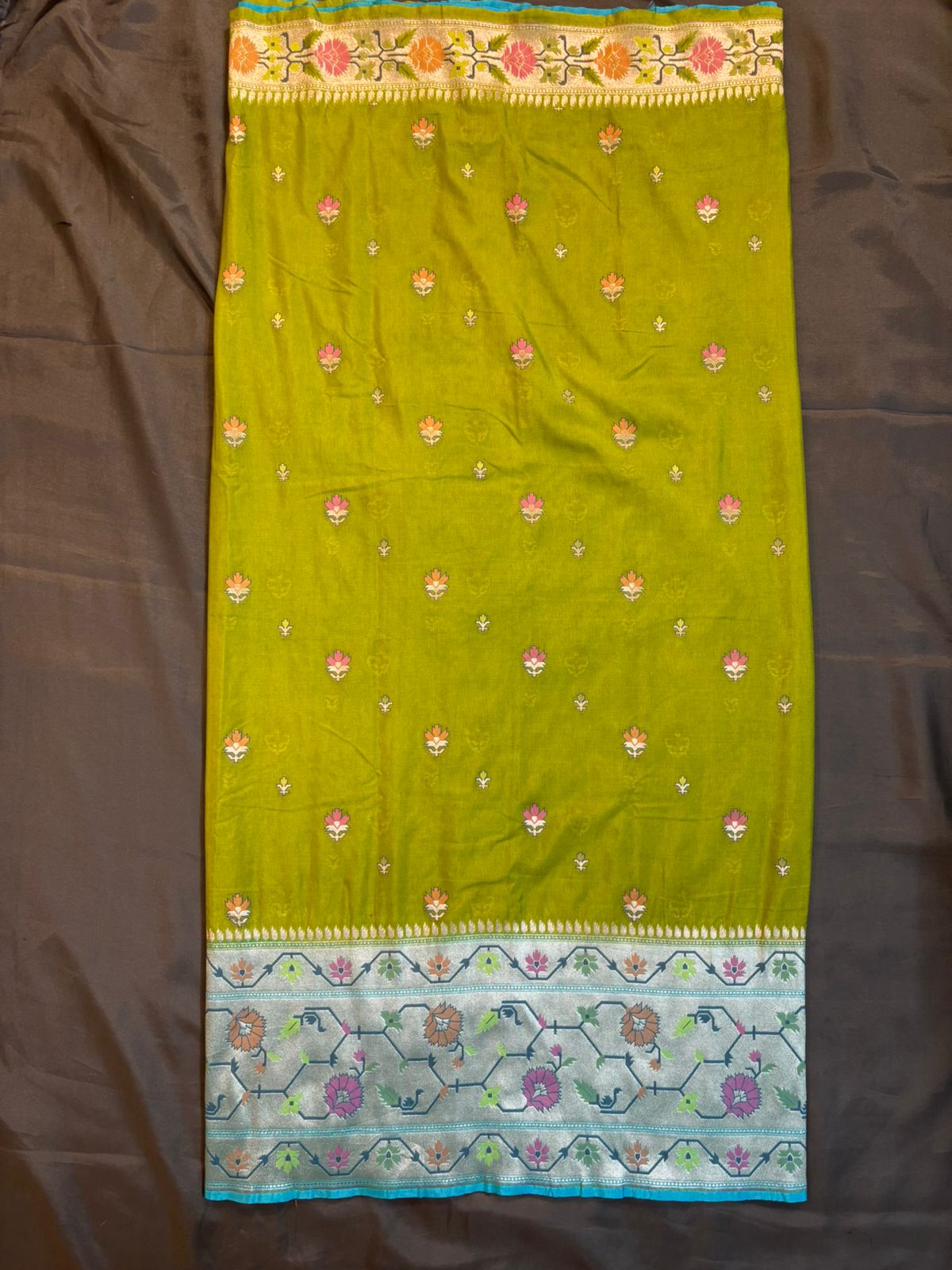 Paithani Border Banarasi Silk Saree