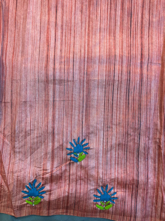 Ganga Jamuna Temple Border Saree