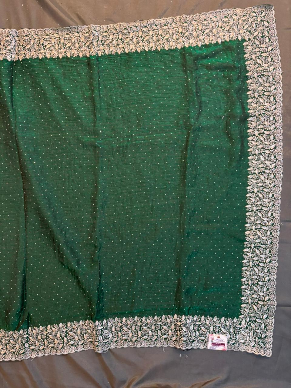 Green Zimichoo Saree