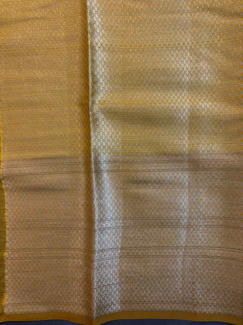 Vintage Brown Kaddi Georgette Saree