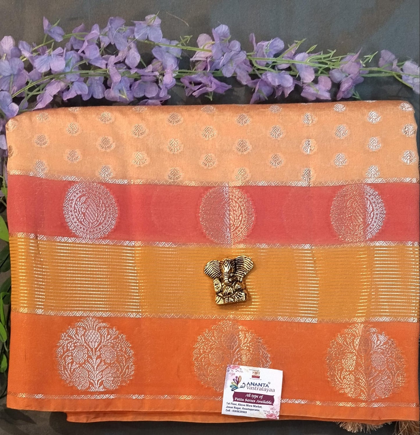 Pista Green Rangat Raw Mango Silk Saree