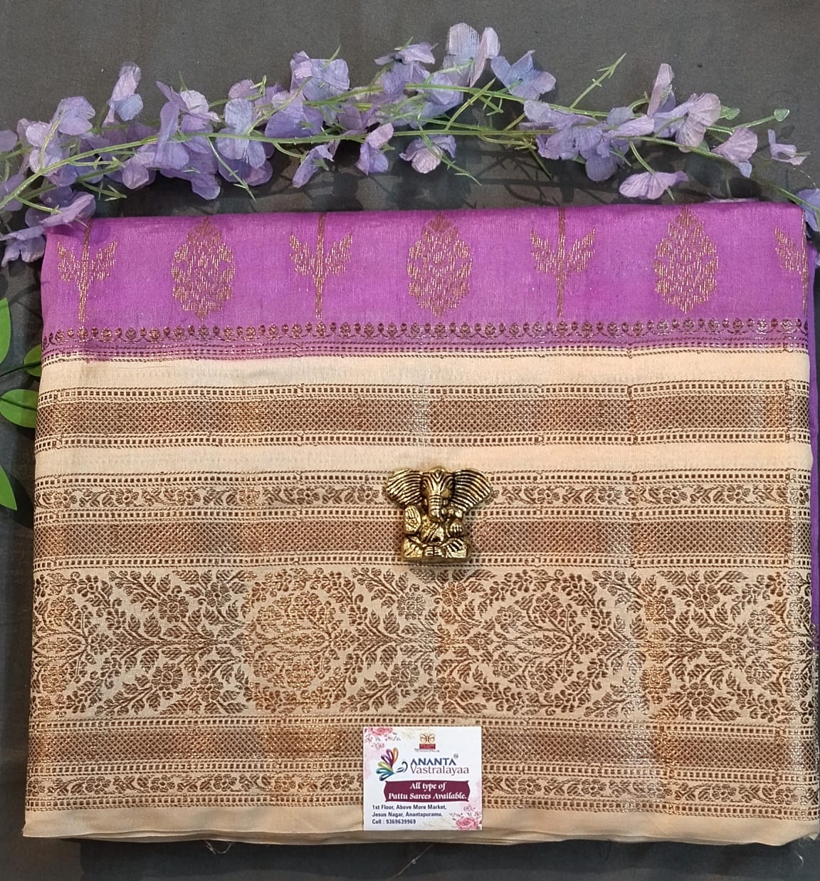 Mustard Yellow Pure Raw Mango Silk Saree