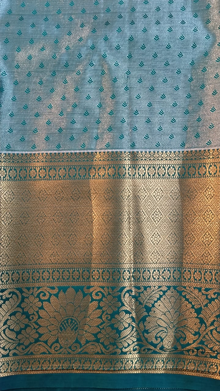 Baby Pink Kanchi Pattu Silk Saree