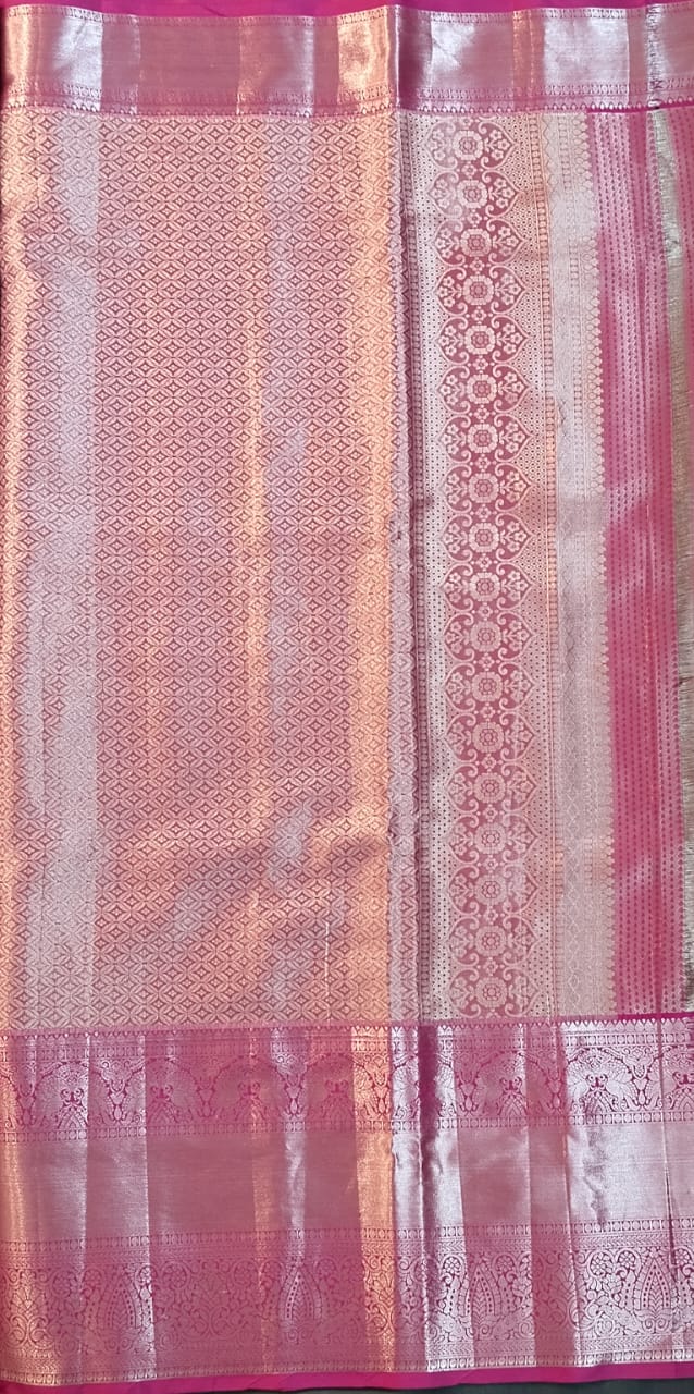 Light Green Pure Pattu Silk Saree