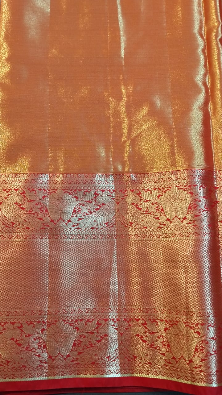 Sky Blue Pure Pattu Silk Saree