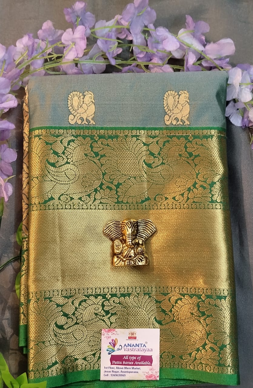 Purple Kupdam Pattu Silk Saree