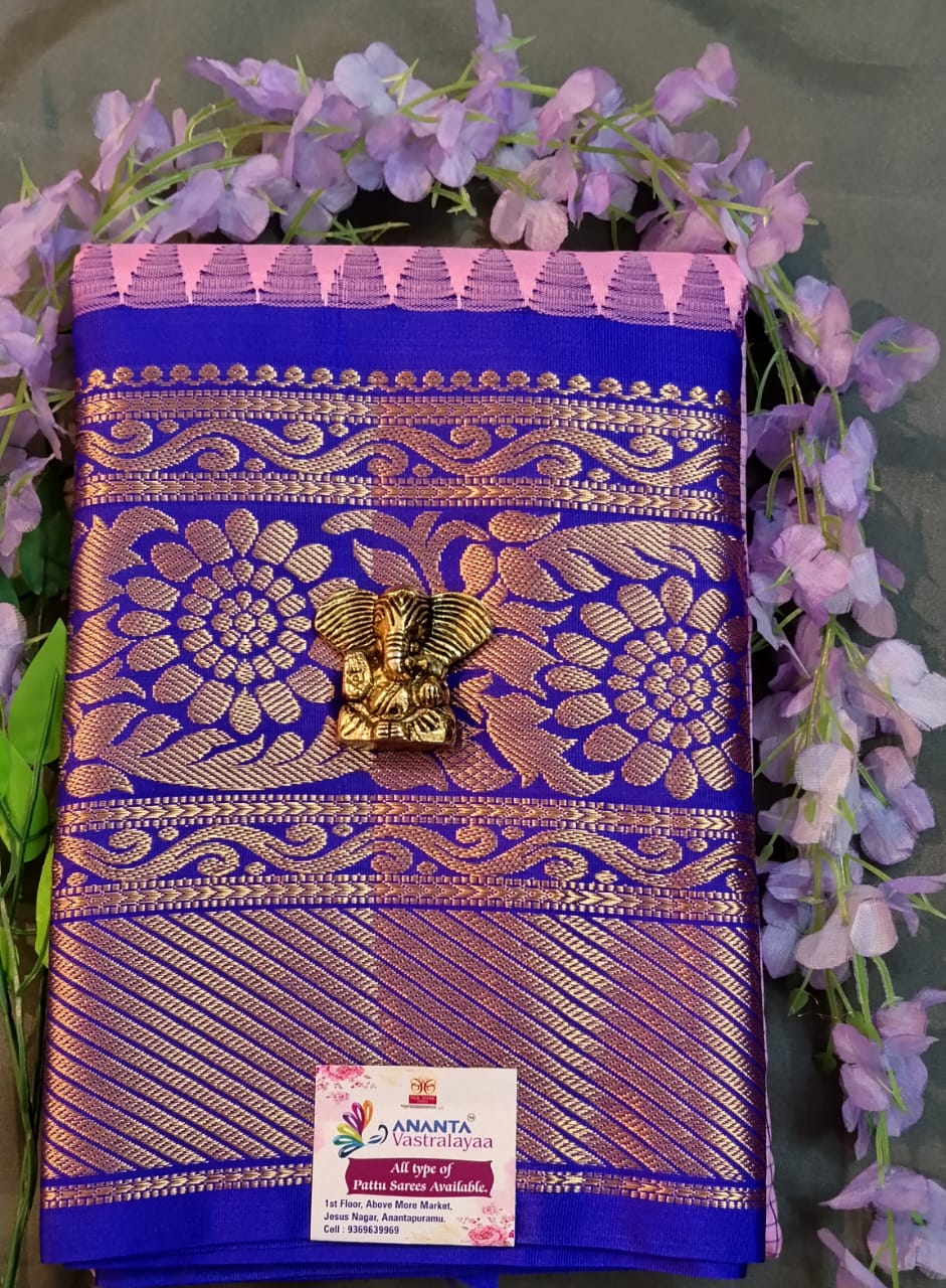 Light Green Kupdam Pattu Silk Saree
