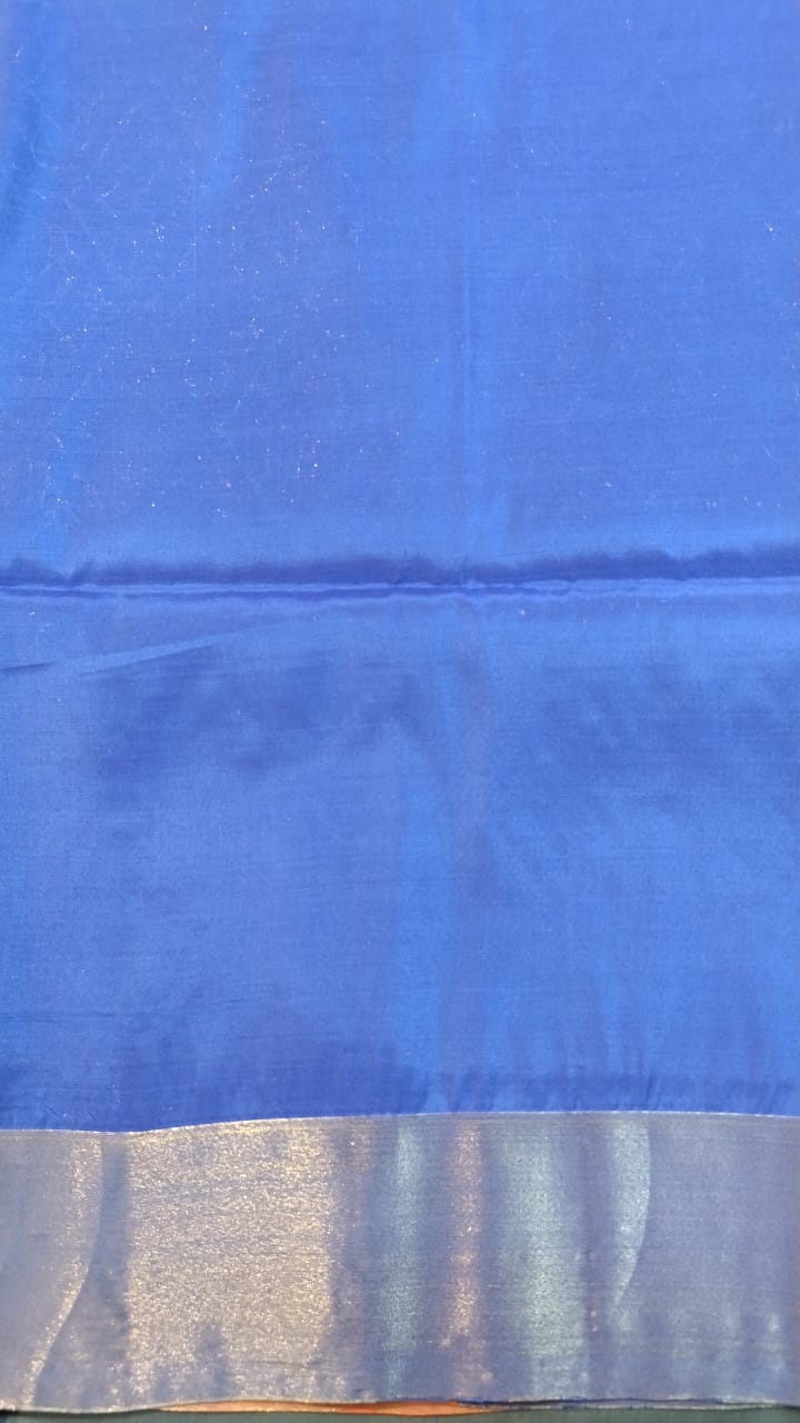 Peach Upada Pattu Silk Saree